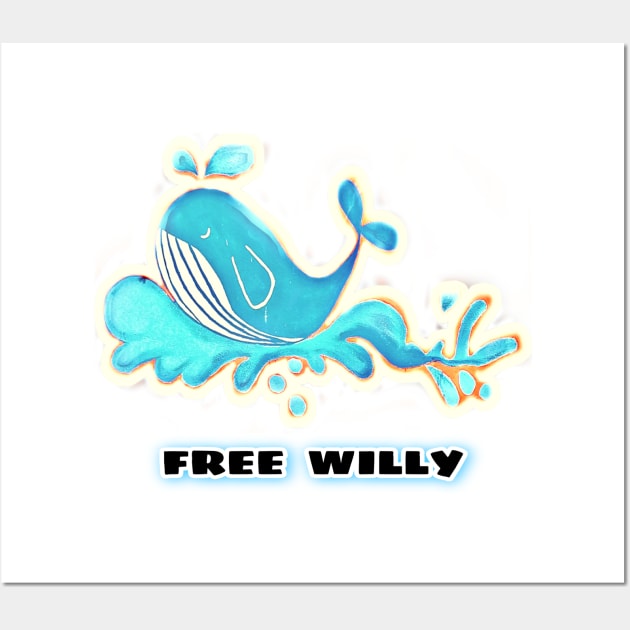 Free willy Wall Art by Munk design